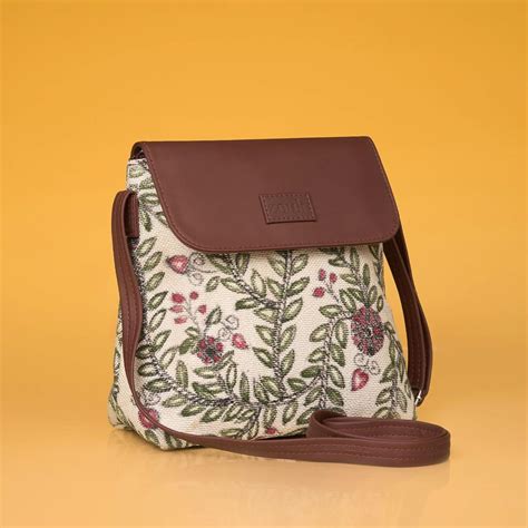 Ekari Aripana Flap Sling Bag
