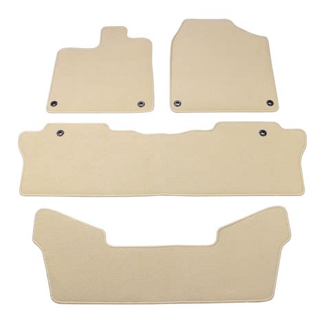 Ikon Motorsports Floor Mats Compatible With 2016-2022 Honda Pilot ...