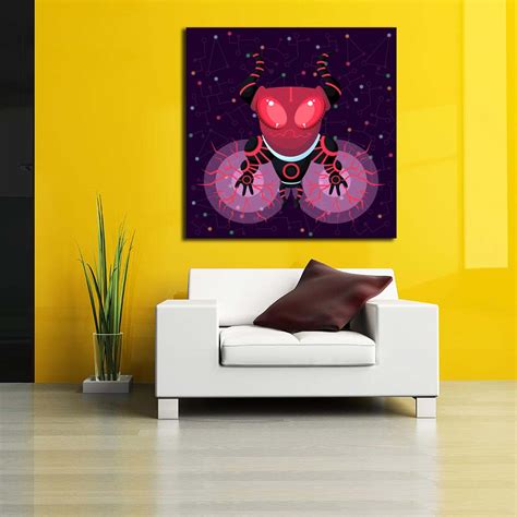 Outer Space Canvas Painting Synthetic Frame – ArtzFolio.com