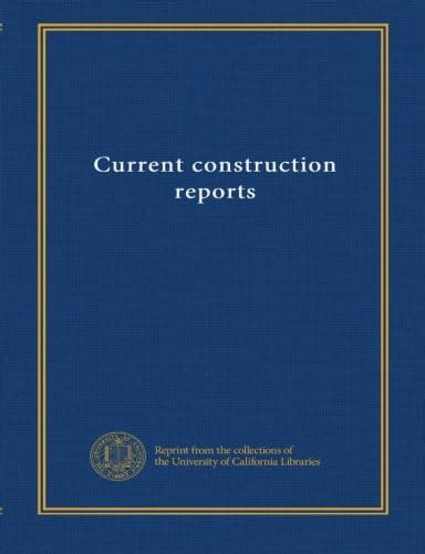 Current construction reports (1994:Dec) : Amazon.in: Books
