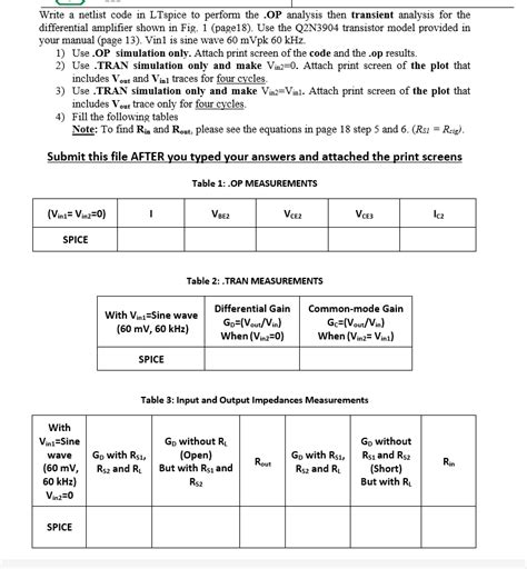 Image result for LTspice Netlist