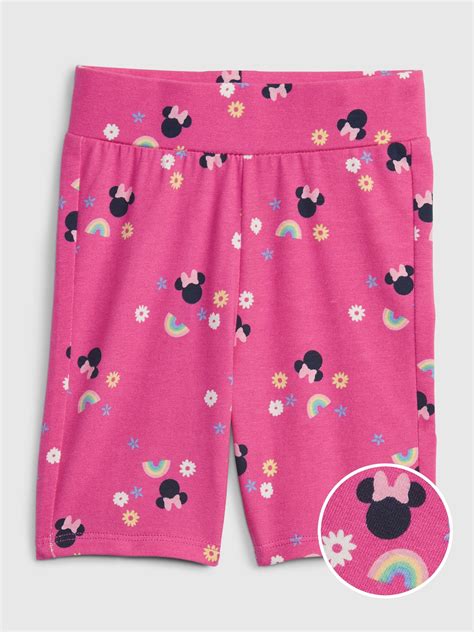 babyGap | Disney Organic Cotton Mix and Match Minnie Mouse Bike Shorts ...