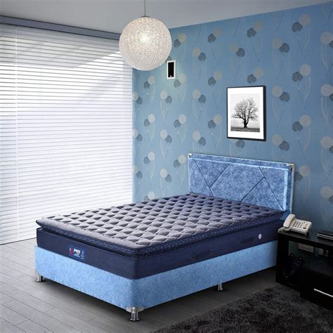 peps Zenimo Luxury 8-inch Pillow Top King Size Pocketed Spring Mattress ...