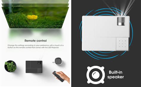 ZEBRONICS Zeb-Lp4000Fhd Full Hd Home Theatre Projector with 1080P ...