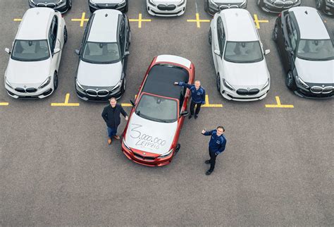 Three million BMWs made in Leipzig.