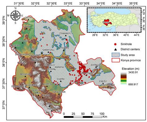 Explainable Sinkhole Susceptibility Mapping Using Machine-Learning ...