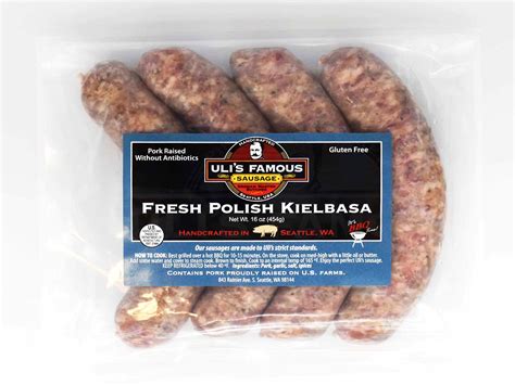 Uli's Famous Fresh Polish Kielbasa - Ulis Famous Sausage