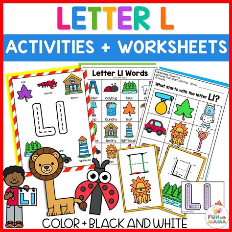 L Worksheet 10 Interactive Letter L Worksheets Keep Kids Engaged