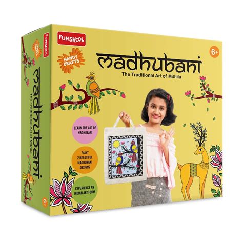 Funskool Handy Crafts Madhubani - The Traditional Art of Mithila — Toycra