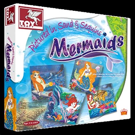 Hobby Ideas Pictured In Sand & Sequins Mermaids : Amazon.in: Home & Kitchen