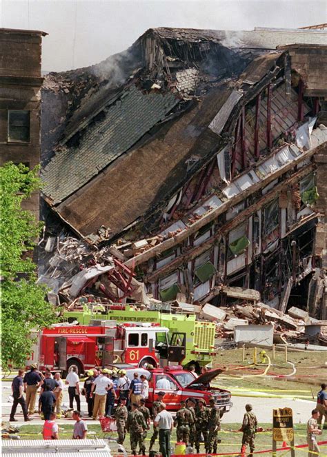 Rarely seen 9/11 photos from Pentagon show aftermath of terrorist attack