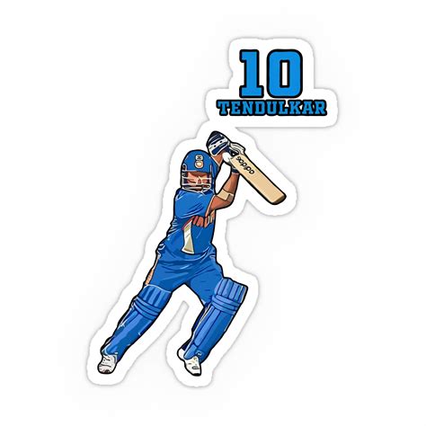 Sachin Tendulkar Sticker-6 – Inkyprinty.in