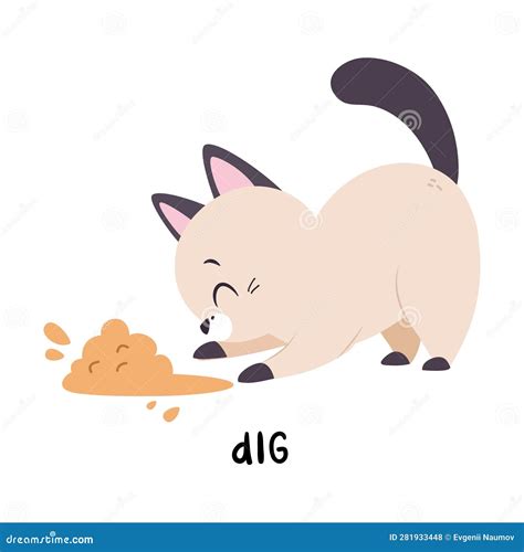 Divertida Caña De Gatos Como Verbo En Inglés Para La Actividad ...