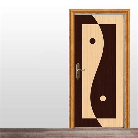 British Terminal® Door Wallpaper Self Adhesive Multicolor Beautiful ...