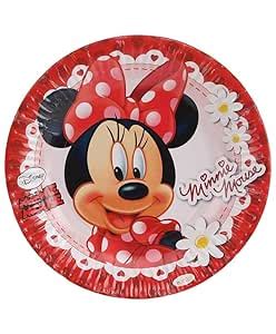 HiPPITY HOP The party collective Minnie Mouse Printed Disposable Paper ...