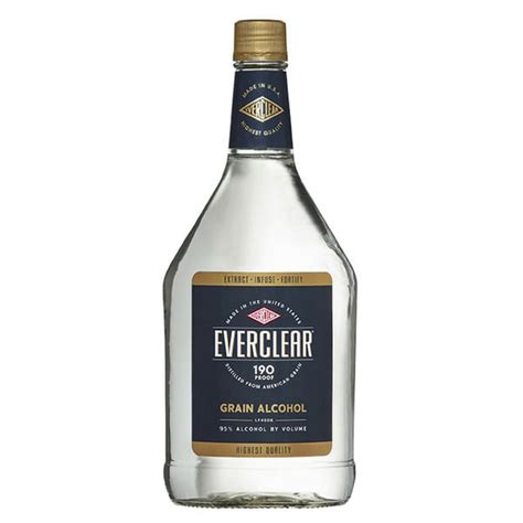 Everclear Alcohol 190 Proof Grain Alcohol (1.75 L) Delivery or Pickup ...
