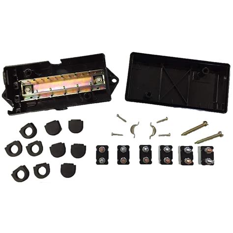 Buy Truck Upfitters' Trailer Tongue Enclosed 12V Junction Box with 6 ...