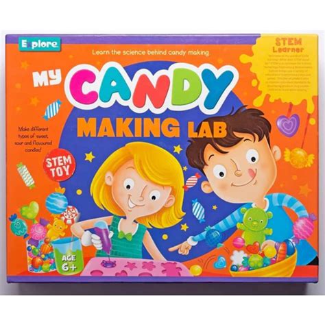 Eksploe Educational DIY STEM Learner - My Candy Making Lab Science Kit ...