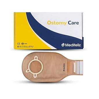 Medifeliz 10407 Two Piece Colostomy Bag Opaque 70mm (Pack Of 20 ...