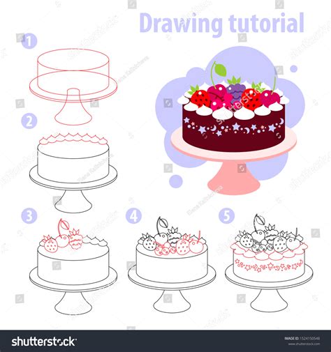 Cake Drawing Tutorial 的图像结果