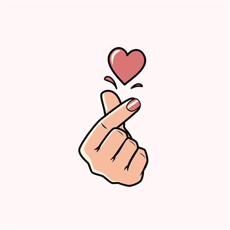 Heart With Fingers Korean