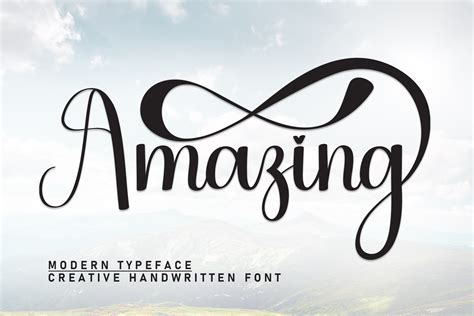 Amazing Font by william jhordy · Creative Fabrica