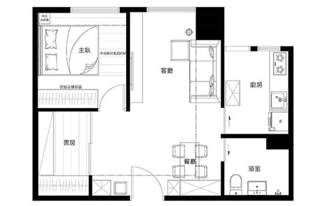 60平小户型公寓装修图 不拘一格做设计