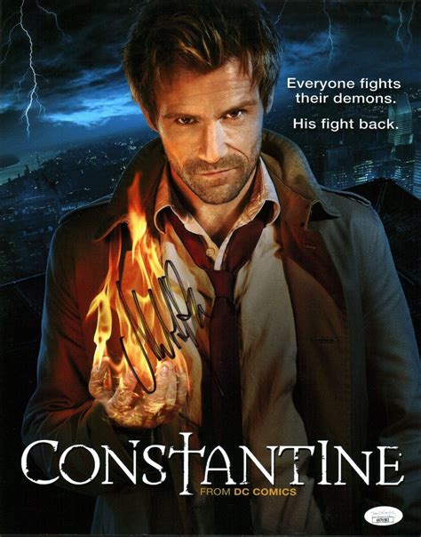 Matt Ryan Constantine 11x14 Signed Photo Poster JSA Certified Autograp