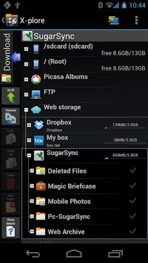 X-plore File Manager Tutorial 的图像结果