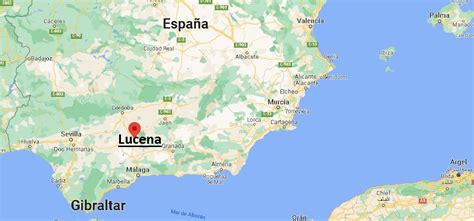 ¿Dónde está Lucena? Mapa Lucena - ¿Dónde está la ciudad?