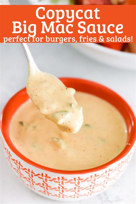 Big Mac Sauce Recipe