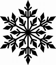 Transparent Background Snowflake Silhouette Snowflake Clip