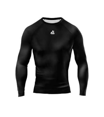 AKIBA Compression/Rash Guard Full Sleeve for Unisex, Upper Tights for ...