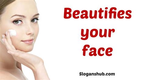 beauty products tagline