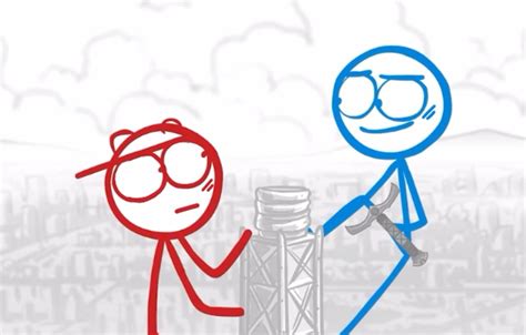 RED X BLUE DIC FIGURES AGRJHADKRBW in 2025 | Funny stick figures, Stick ...