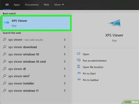 Open XPS File 的图像结果