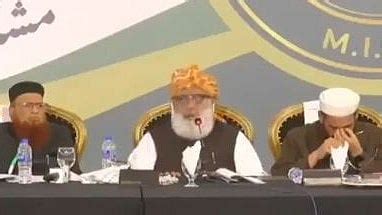 MP Fazlur Rehman Calls Out Pakistan’s ‘Double Standards’ On Cross ...