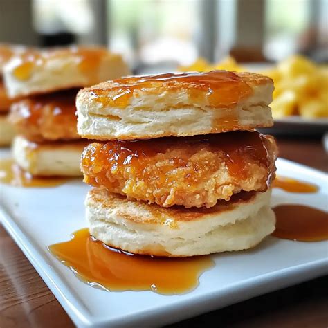 Southern Hot Honey Chicken Biscuits Recipe - Recipes Fives