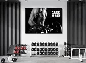 Namaste Home Laminated Paper Poster - Motivational Gym Poster - Workout ...