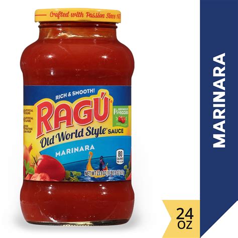 Ragu Old World Style Marinara Pasta Sauce, 24 oz. - Walmart.com