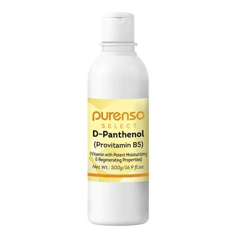 D-panthenol (Provitamin B5) - Purenso Select