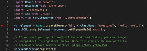 React Beginner Tutorial vs Code 的图像结果