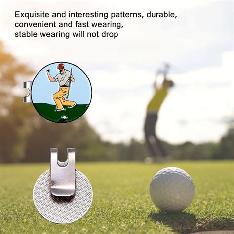 Golf Ball Position Mark Rustproof Multipurpose Funny Golf Ball Marker ...
