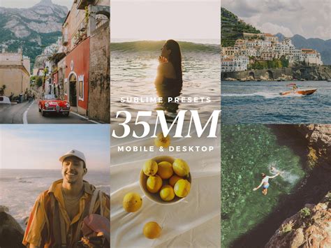 10 35MM Lightroom Mobile & Desktop Presets, Vintage Film Presets, Retro ...