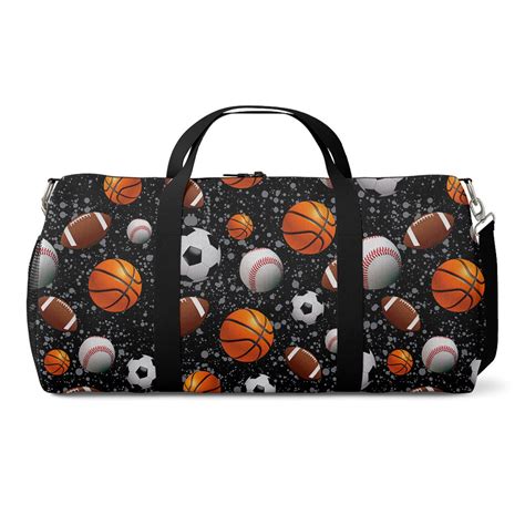 Personalized Sports Duffle Bag, Boys Embroidered Sports Duffle Bag ...