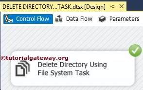 Delete Two Files Using File System Task 的图像结果