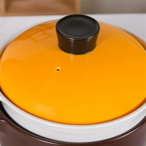 Clementine Japanese Style Ceramic Cooking Pot With Steamer 4100ml ...