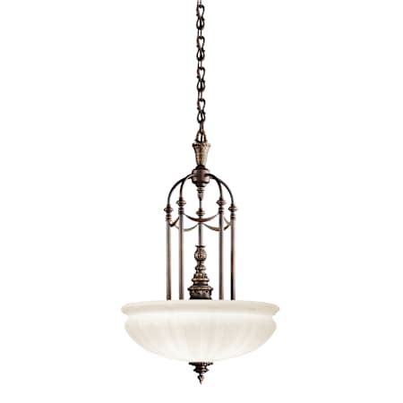 Kichler 40009BAB Five Light Bowl Pendant from the Renwick Collection ...