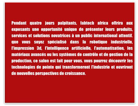 FABTECH AFRICA EXPO outubro 2024