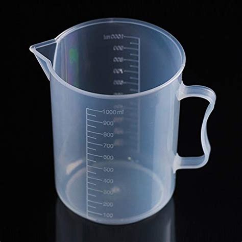 Buy MYHH 1000ml Thin Section PP Plastic Flask Digital Measuring Cup ...